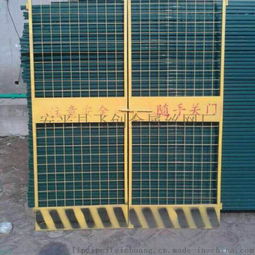 工地電梯門、樓層安全防護門、護欄門價格與選購指南