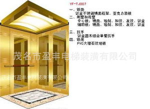 茂名市盈豐電梯裝潢 專業電梯及配件產品列表與現代化改造解決方案